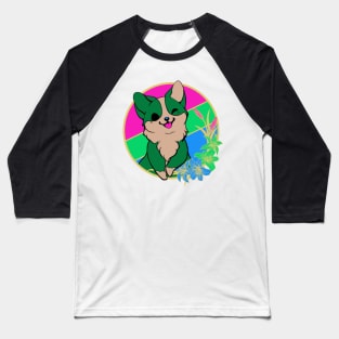 Polysexual Corgi Baseball T-Shirt